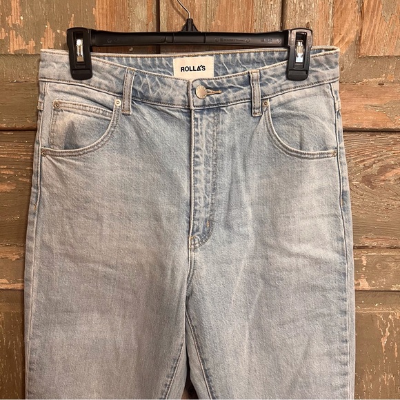#115 ROLLA’S High Rise Original Straight Jeans - Picture 4 of 6